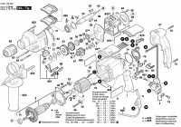 Bosch 0 601 146 703 Gsb 22-2 Rce Percussion Drill 230 V / Eu Spare Parts